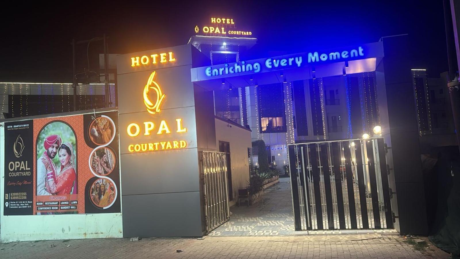 Hotel Opal Courtyard Агра Экстерьер фото